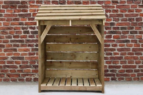 Small Wooden Log Store