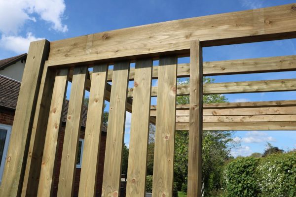 THE CUBE SIDE PANEL - 1000mm wide, for our CUBE range of Pergolas and Gazebos - Image 4