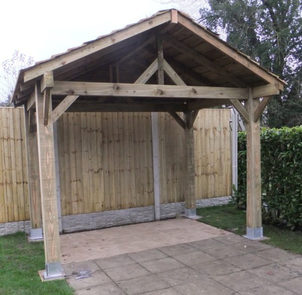 Wooden Gazebo Kit - Great BBQ Shelter or Hot Tub Canopy - Image 2