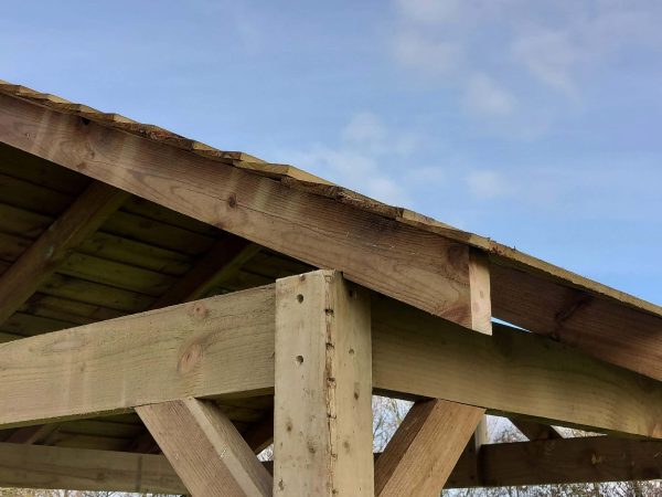 Gazebo Wooden Roof