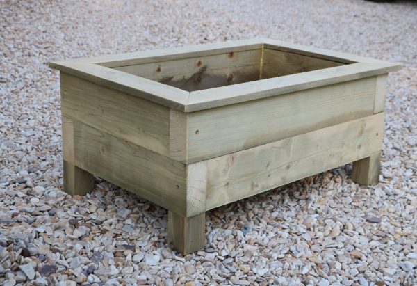 Rustic Wooden Planter - Image 4