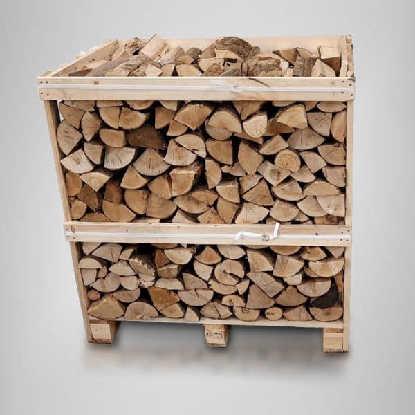 Large Wooden Crate Ash Kiln Dried Logs - Image 2