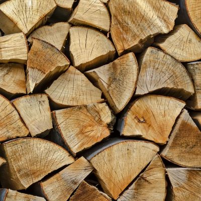Pile of chopped firewood prepared for winter, Lakatnik Pile of chopped firewood prepared for winter, Lakatnik